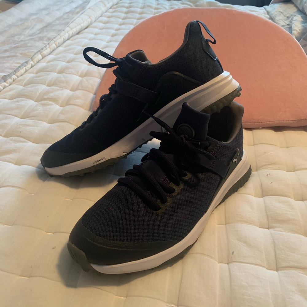 Puma Fusion navy golf shoes sz 7.5